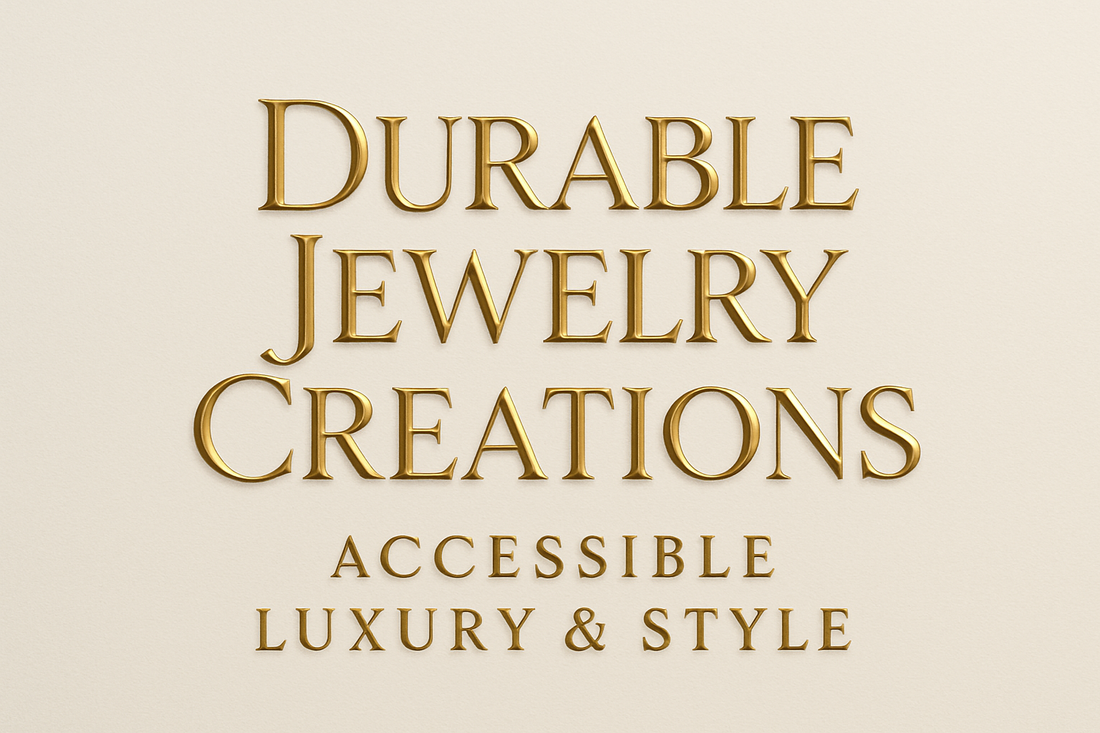 Durable Jewelry Creations: Accessible Luxury & Style