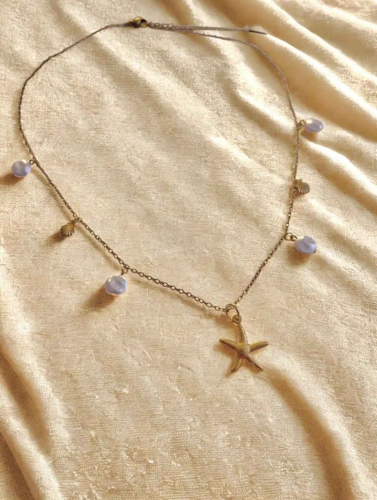 Duo Necklace Pack – Ocean Breeze + Cherry Bliss (18K Gold-Plated, Stainless Steel) | Summer Pack