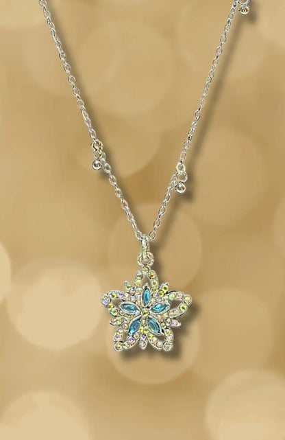 Fairydust Halo Necklace – Fairycore Look in Silver-Tone Stainless Steel