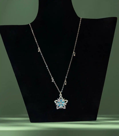Fairydust Halo Necklace – Fairycore Look in Silver-Tone Stainless Steel