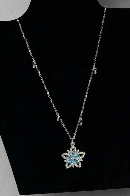 Fairydust Halo Necklace – Fairycore Look in Silver-Tone Stainless Steel